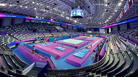 乐虎游戏：篮球摸高测试器材